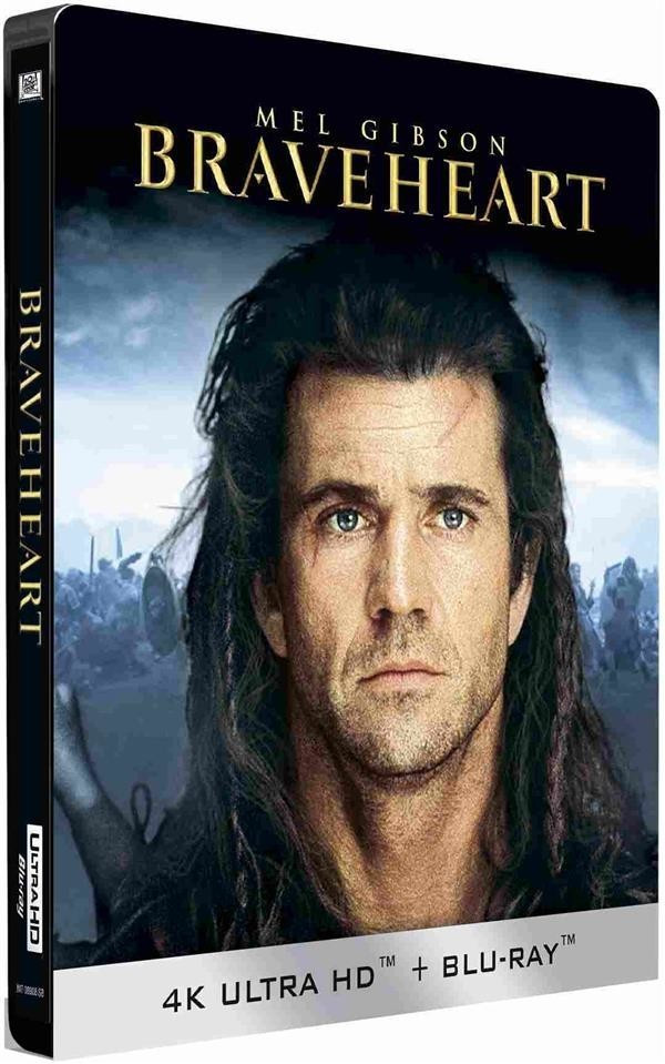 Braveheart [Édition SteelBook 4K Ultra HD + Blu-ray + Blu-ray Bonus]