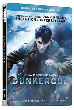 Dunkerque - Édition Limitée SteelBook - 4K Ultra HD [4K Ultra HD + Blu-ray + Digital HD - Édition boîtier SteelBook]