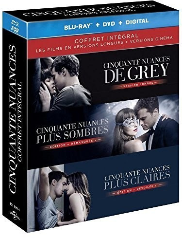 Coffret BRD Cinquante Nuances [Coffret Blu-Ray]