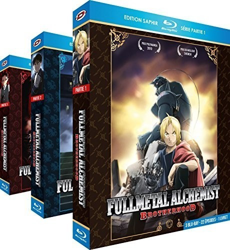 Fullmetal Alchemist: Brotherhood - Intégrale + OAVs - Edition Saphir - [9 Blu-ray + Livrets]