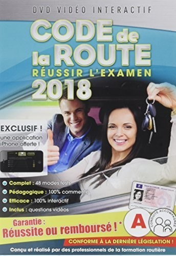 Code de la route 2018, réussir l'examen officiel [DVD Interactif] [Import italien]