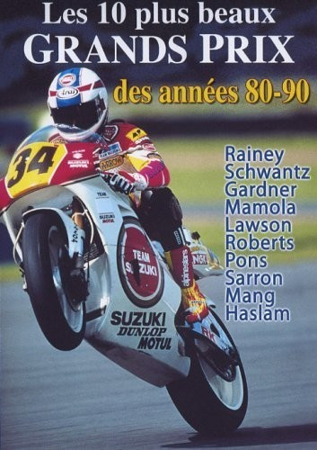 Les 10 plus beaux grand prix moto 80-90 [DVD]