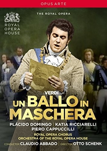 Verdi : Un ballo in maschera. Domingo, Ricciarelli, Cappuccilli, Grist, Bainbridge, Abbado, Schenk. [Import italien] [DVD]