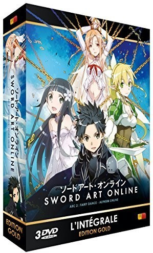 Sword Art Online - Arc 2 (ALO) - Edition Gold (3 DVD + Livret) [Édition Gold] [DVD]