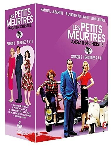 Les Petits meurtres d'Agatha Christie - Saison 2 - Épisodes 07 à 11 [DVD]