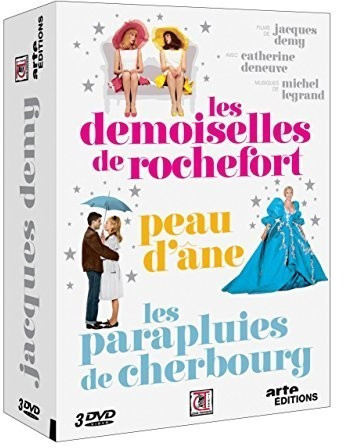 Jacques Demy - Les demoiselles de Rochefort + Peau d'Âne + Les parapluies de Cherbourg [DVD]