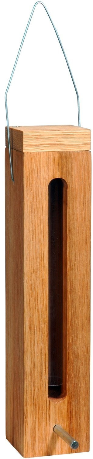 Dobar Distributeur de nourriture colonne en bois avec silo