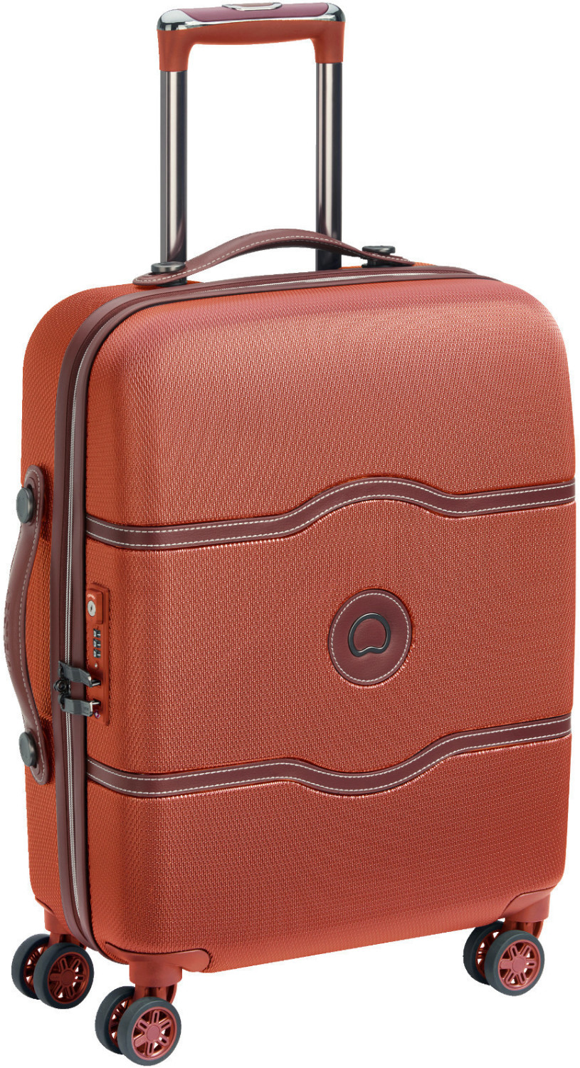 Delsey Chatelet Air 4 Wheel Trolley 55 cm Slim Line terracotta