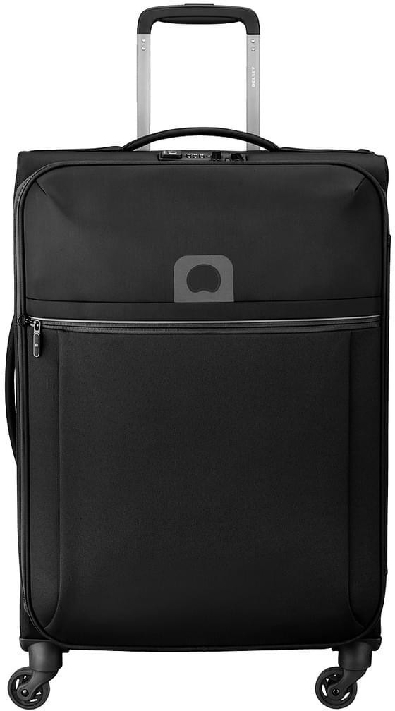 Delsey Brochant 4 Wheel Trolley 78 cm black