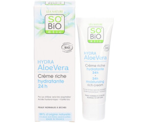 SO'Bio tic Hydra AloeVera 24-h Rich Moisturising Day Cream ab 9.41  |  Vergleiche 3 Angebote auf idealo.de