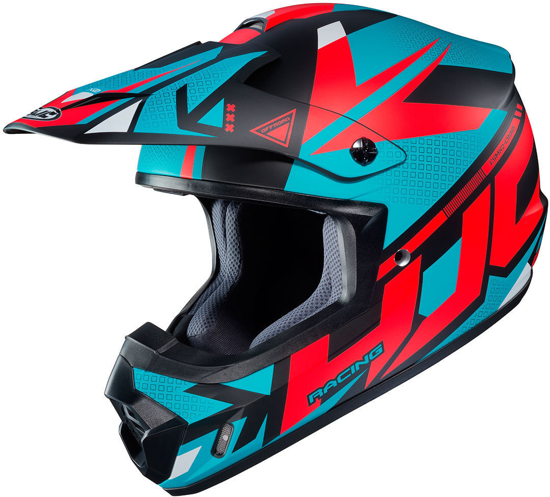 HJC CS-MX II Madax red/green