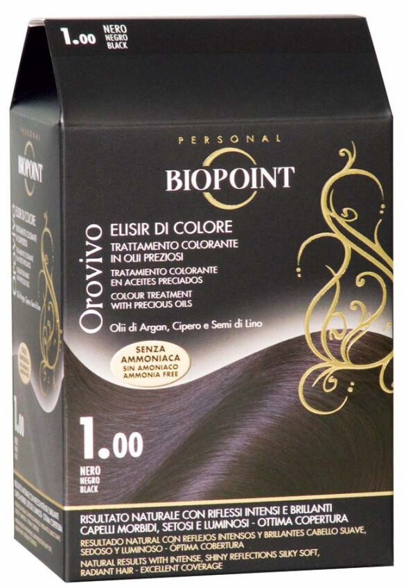 Biopoint Orovivo Elisir di Colore - 01 Black