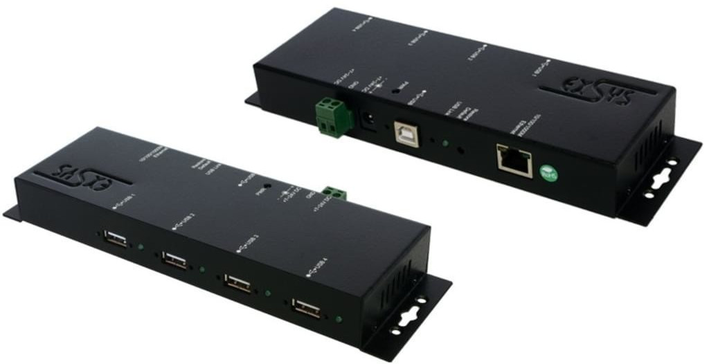 Exsys 4 Port USB 2.0 Hub (EX-6002PoE)