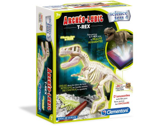 CLEMENTONI Archéo Ludic T-Rex Tricératops - Cdiscount Jeux - Jouets