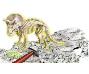 CLEMENTONI Archéo Ludic - T-Rex & Tricératops Phosphorescents