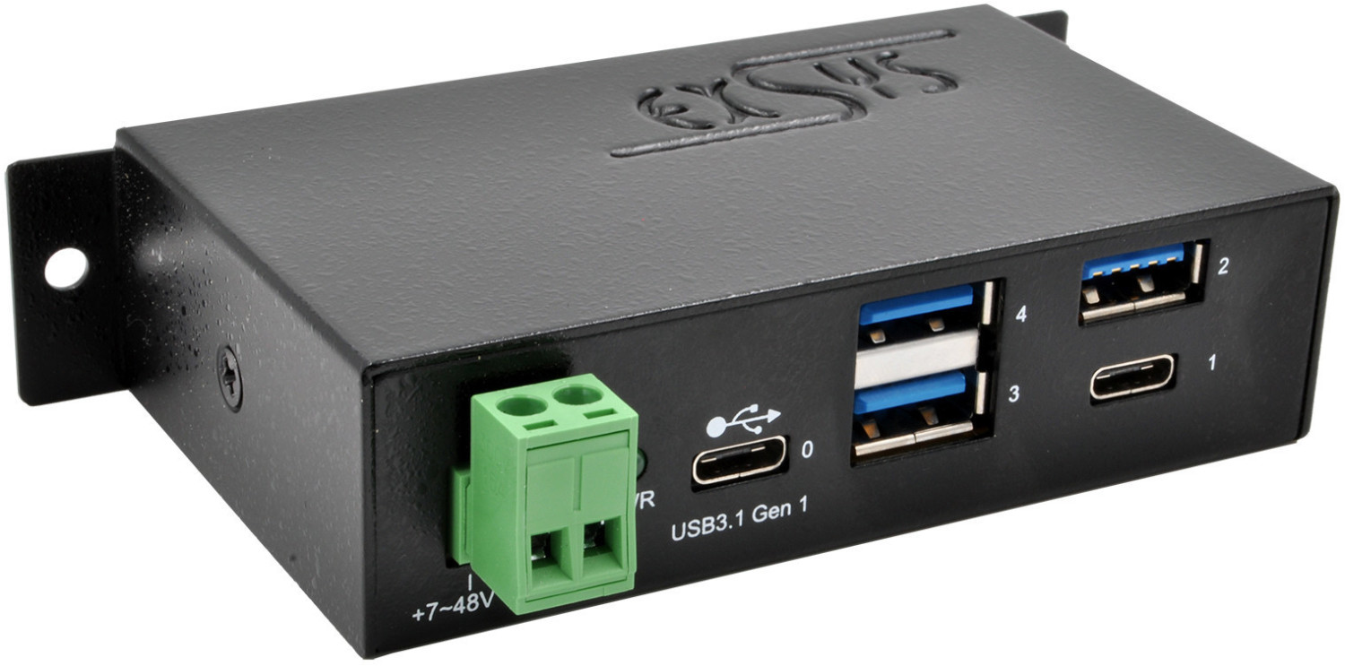 Exsys 4 Port USB 3.0-C Hub (EX-1195HMS)