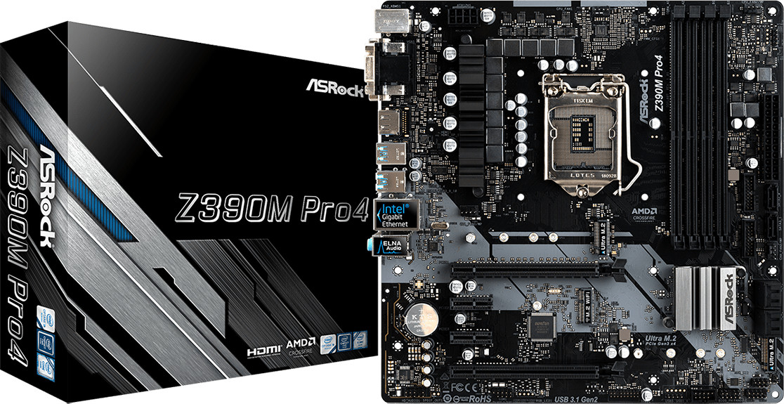 ASRock Z390M Pro4