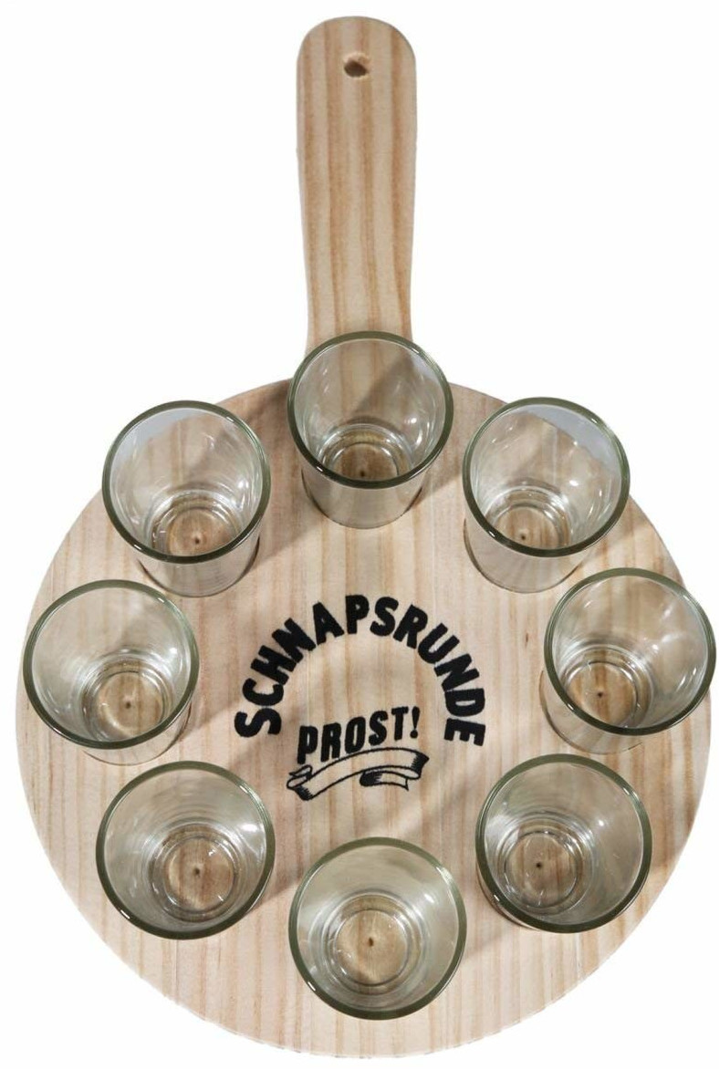 Out Of The Blue Prost Schnapsround Shooter Glasses Set of 8