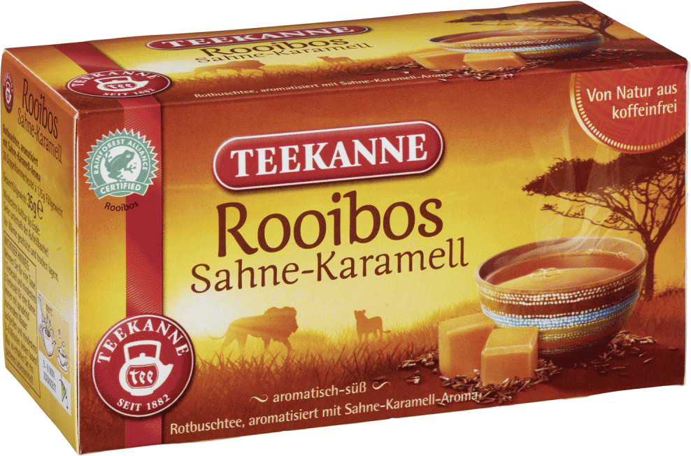 Teekanne Rooibos Sahne-Karamell (20 Beutel) ab 2,19 € | Preisvergleich ...