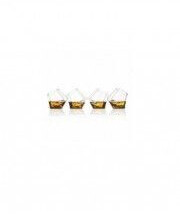 ThumbsUp Diamond Shot Glasses Set of 4
