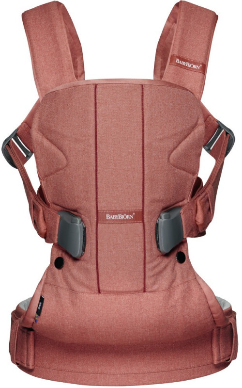 Babybjörn Carrier One Cotton Mix Terracotta Pink