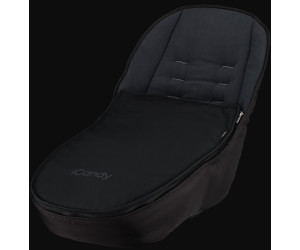 icandy orange footmuff noir