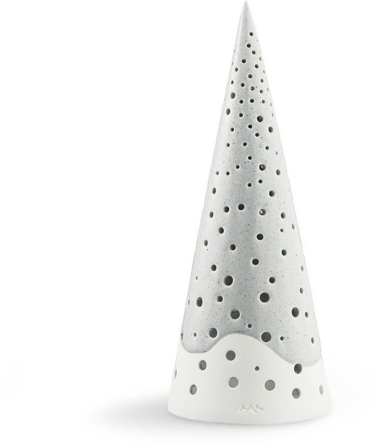 Kähler Nobili Candle Holder Medium Grey