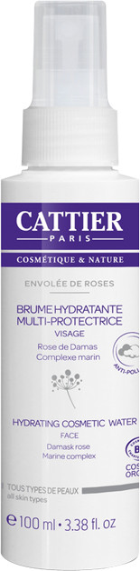 Cattier Envolée de Roses - Brume hydratante et multi-protectrice (100 ml)