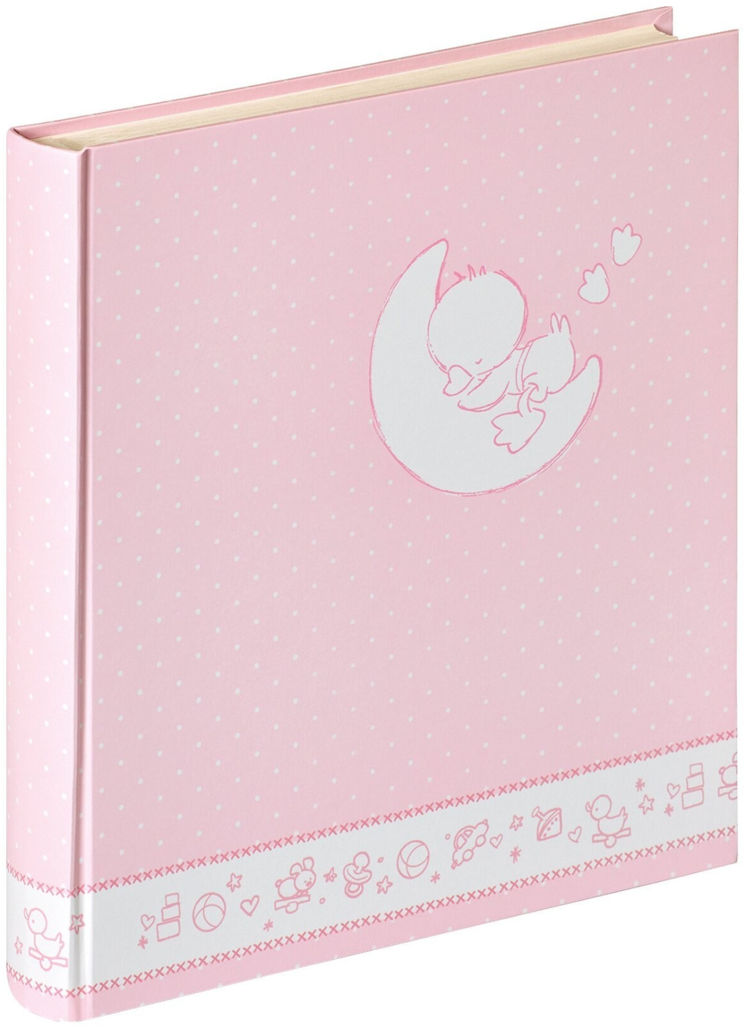walther design Babyalbum Cuty Ducky 28x30,5/50 pink