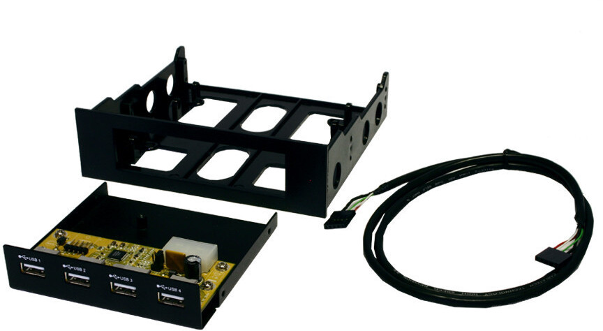 Exsys 4 Port USB 2.0 Hub (EX-1174)