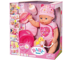 Puppe 43 cm Girl Zapf 826065 Soft Touch Baby Born 
