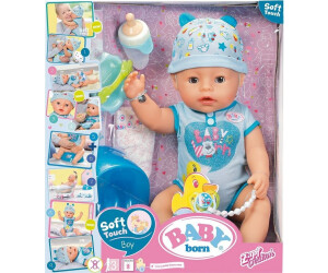 BABY born Zapf Creation 826072 Soft Touch Boy Puppe 43 cm Mädchen Spielzeug 