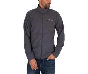 Berghaus mens arnside full zip fleece jacket carbon top