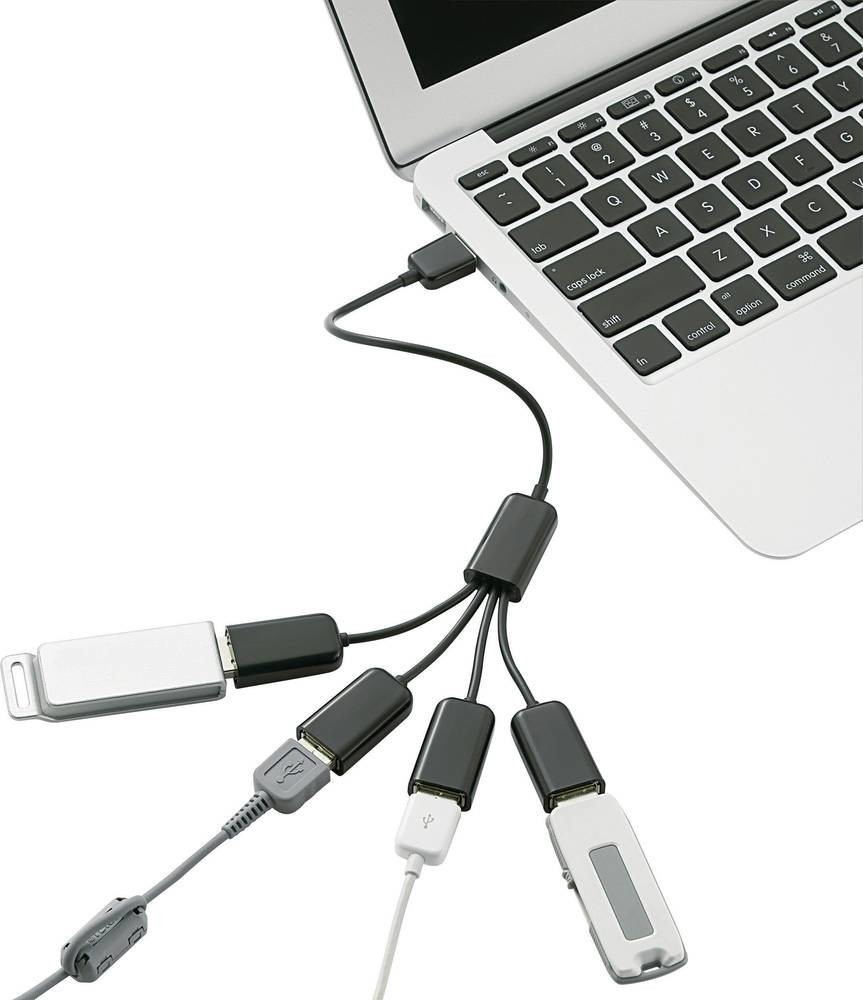 Renkforce 4 Port USB 2.0 Hub (RF-4834233)