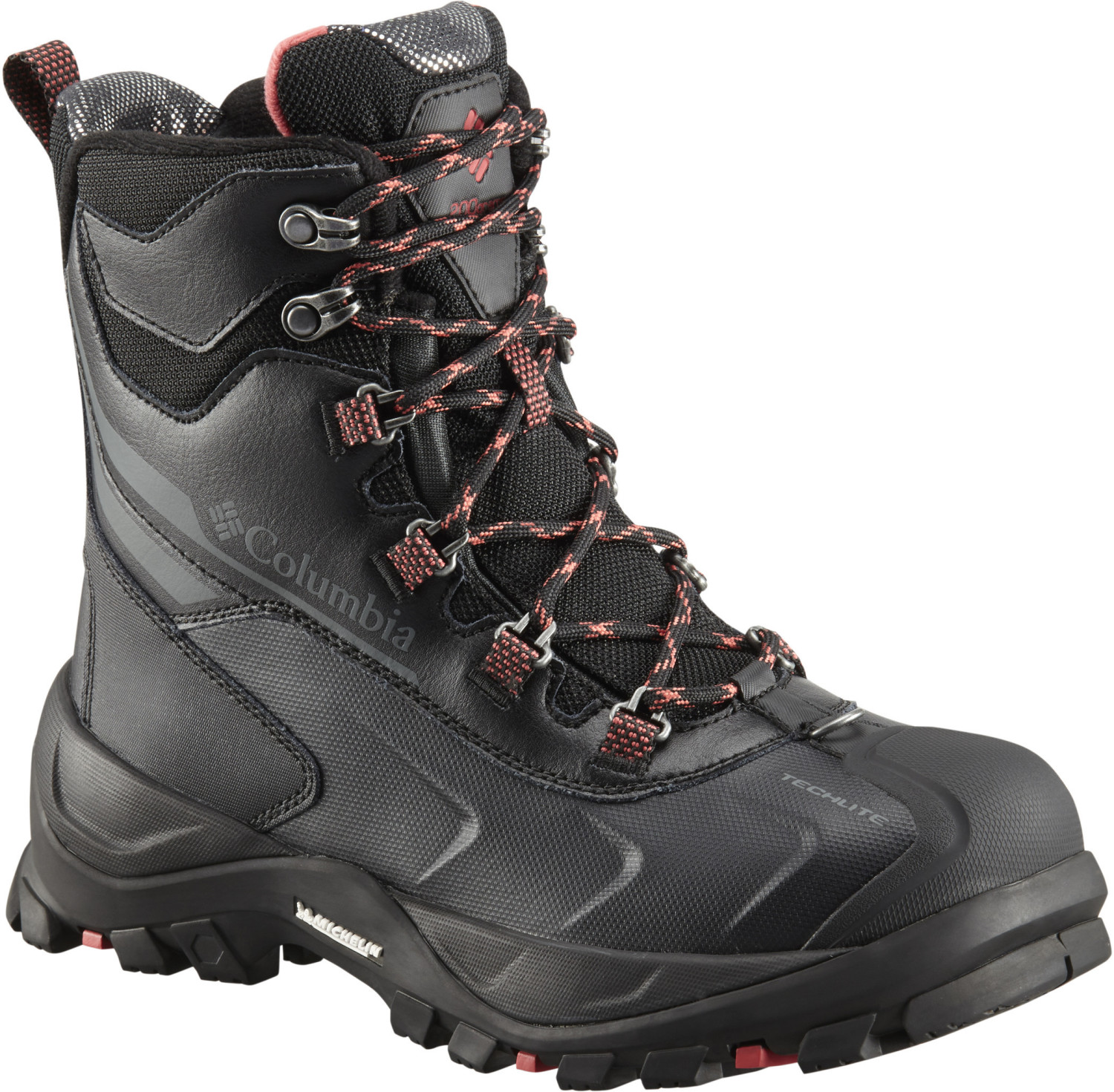 Columbia Bugaboot Plus Iv Omni-Heat W black/sunset red