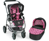 Bayer Chic 2000 Cochecito para muñecas Emotion 2 en 1, diseño Vaquero, Gris, Color Jeans Grey. (638 76) Bayer Chic 2000 Cochecito para muñecas Emotion 2 en 1, diseño Vaquero, Gris, Color Jeans Grey. (638 76)