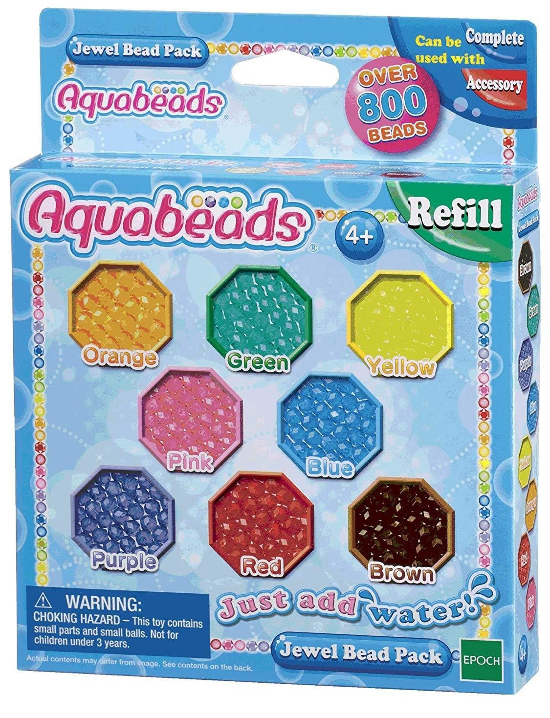 Recharge Aquabeads Perles à facettes Rose - Création perle et bijou - Achat  & prix