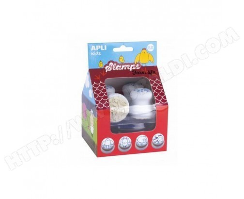 APLI Tampons animaux ferme