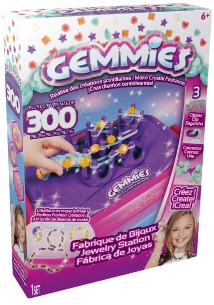 Aski Coffret bijoux 3D Gemmies 300 perles