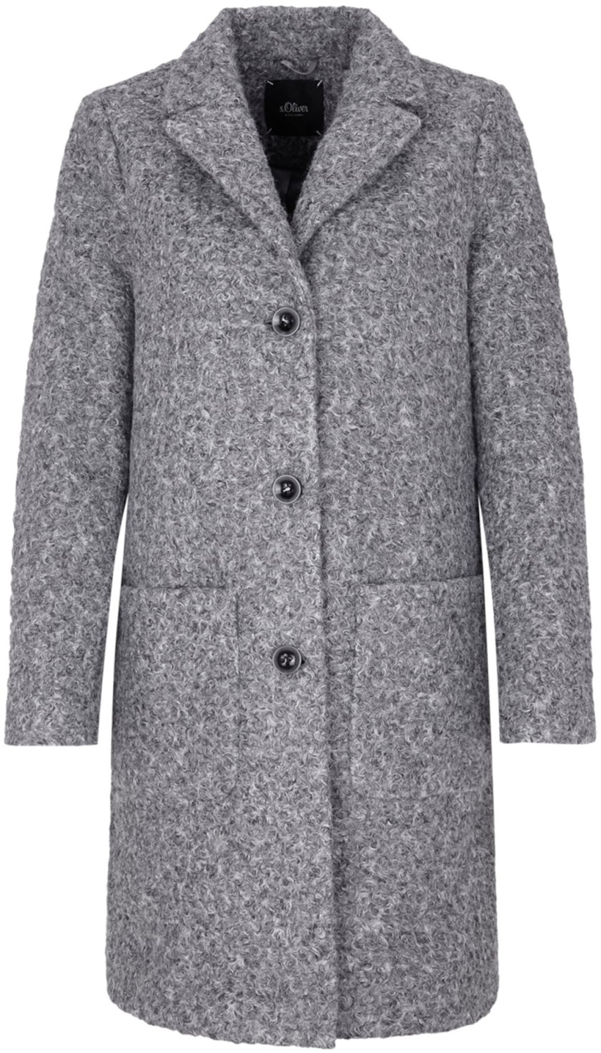 S.Oliver Bouclé-Coat grey (29.809.52.4827-91W2)