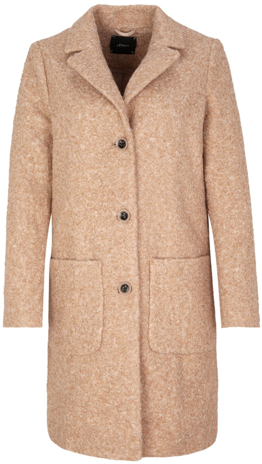 S.Oliver Bouclé-Coat brown (29.809.52.4827-84W2)