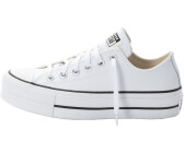 converse plataforma leather