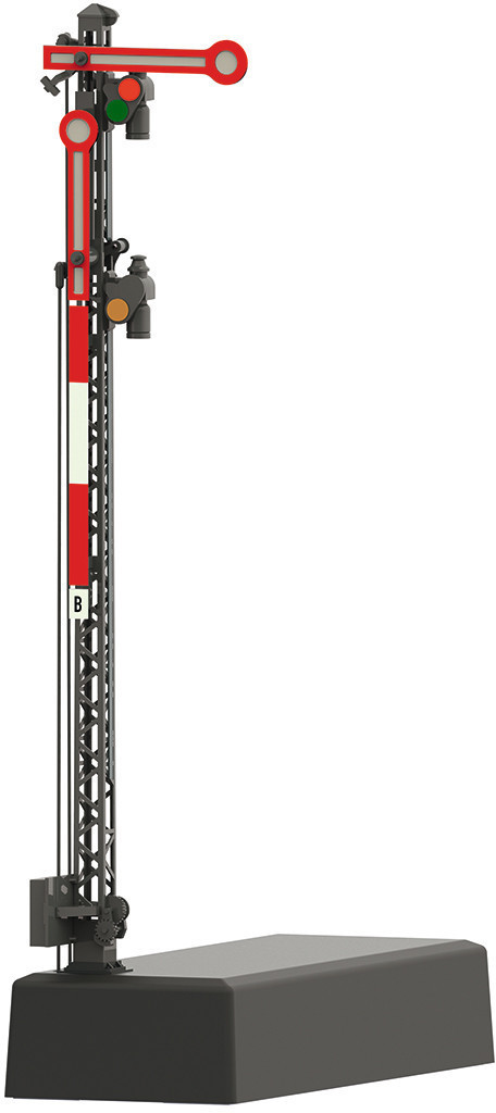 Märklin Hp 0 / Hp 1 / Hp 2 Home Signal with a Lattice Mast (70414)