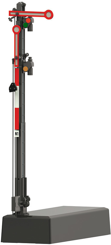 Märklin Hp 0 / Hp 1 / Hp 2 Home Signal with a Narrow Mast (70413)