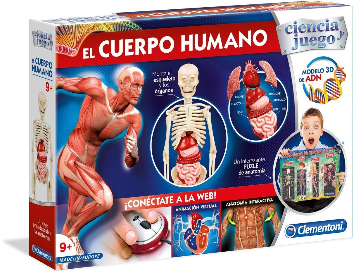Clementoni montessori el cuerpo humano best sale