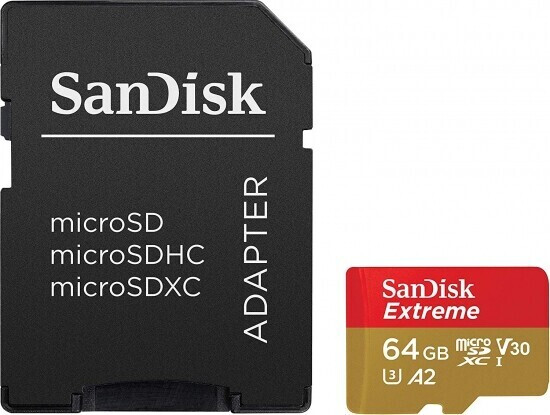 Basics Carte Mémoire MicroSDXC, 128 GB, avec Adaptateur SD, A2, U3,  vitesse de lecture maximale de 100 Mo/s, Noir : : Informatique