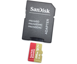 Extreme U3 microSDXC 256GB desde 68,22 € | Compara precios en idealo