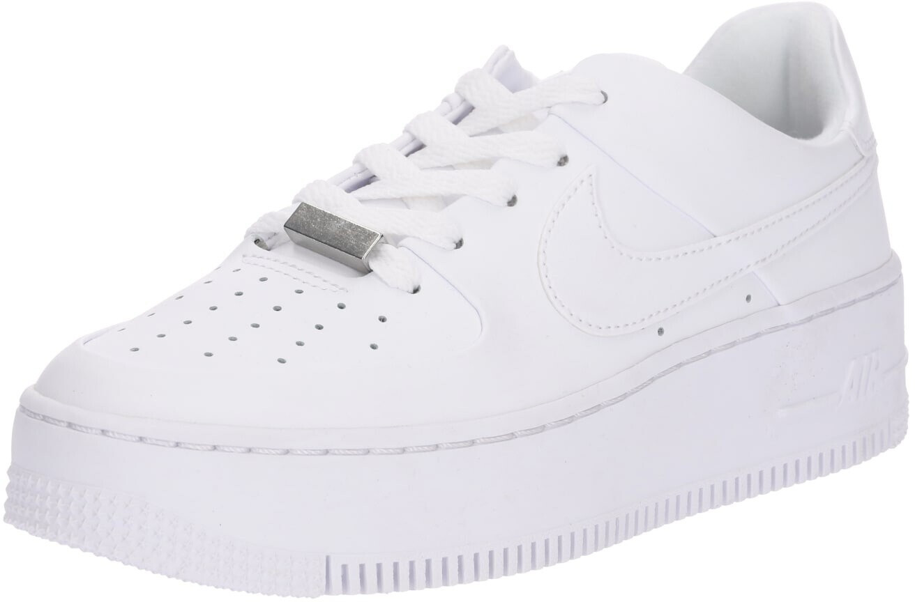 Nike air force 1 sage low platform white 2025