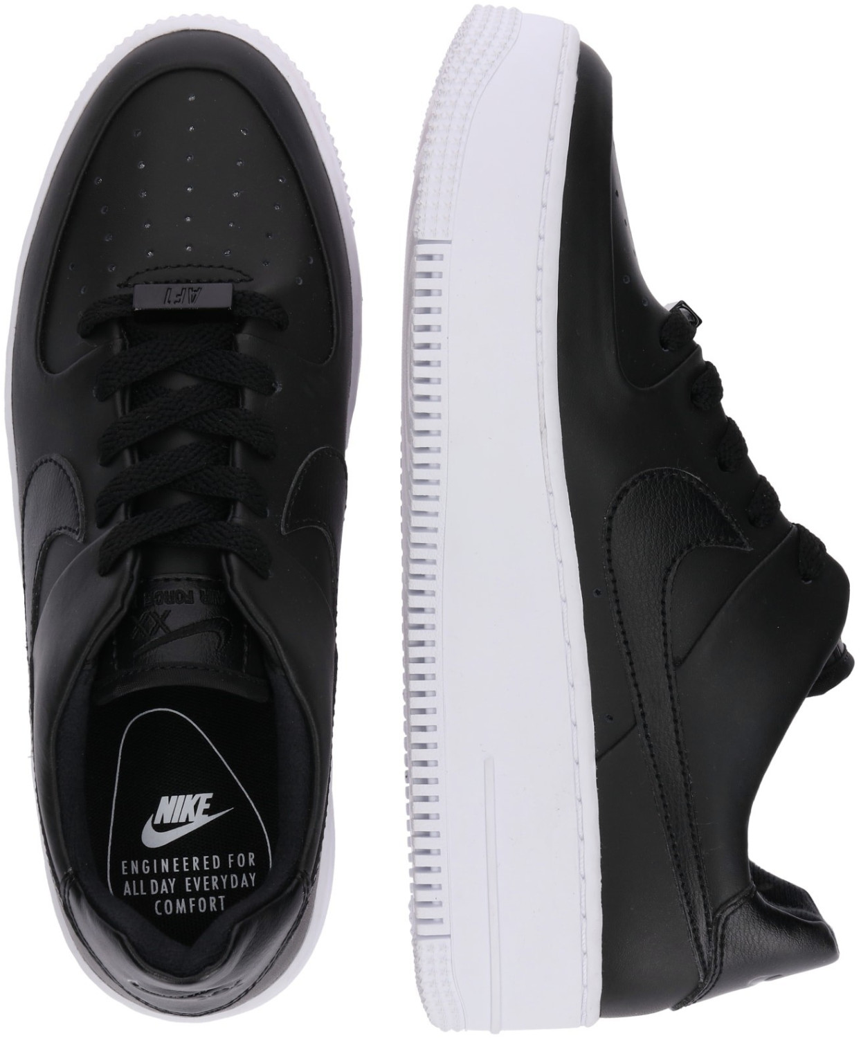 Nike air force one sage low black shop