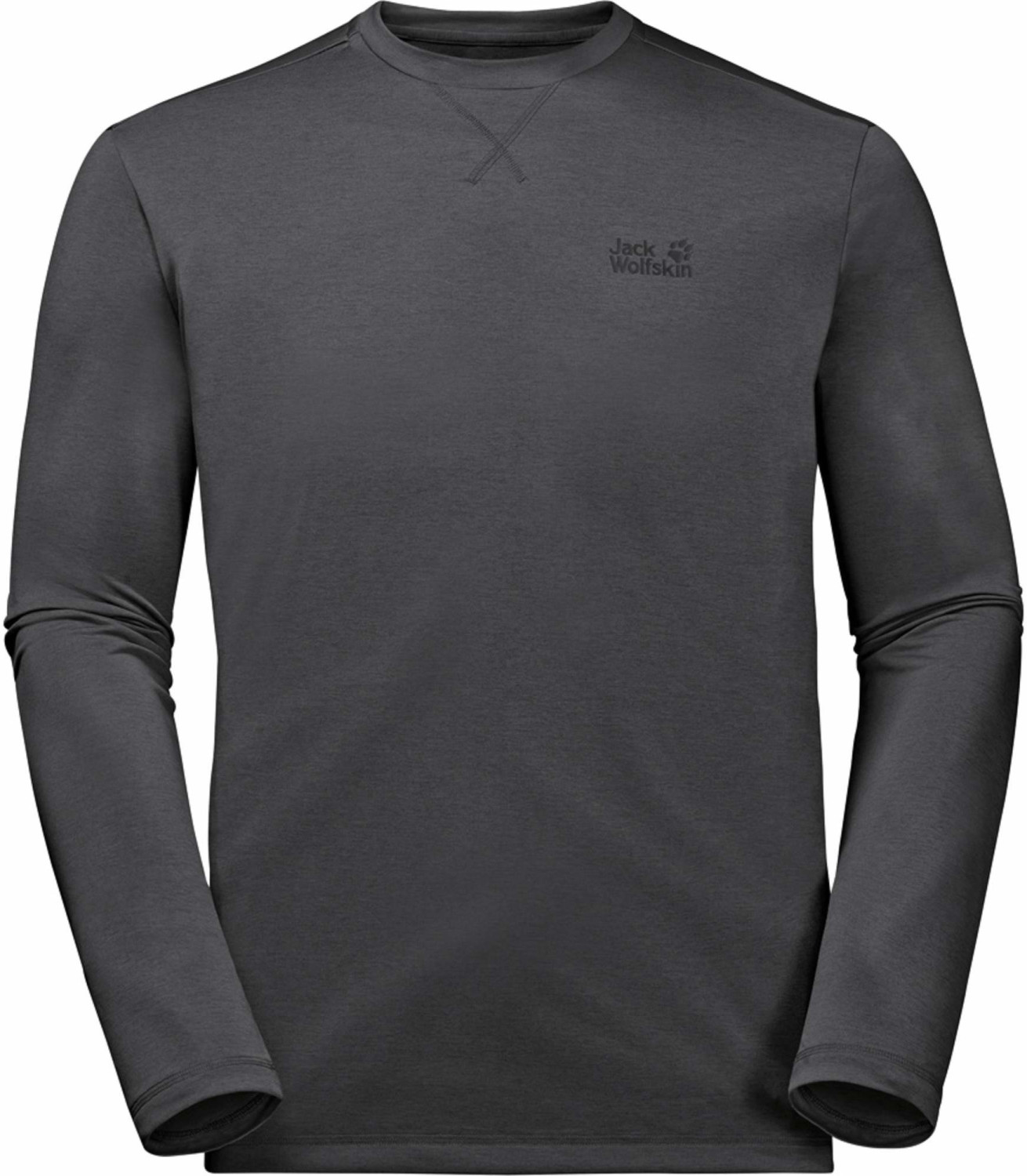 Jack Wolfskin Crosstrail Longsleeve Men dark steel